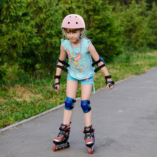 CELOID Kids Bike Helmet,Toddler Skateboard Helmets for Age 10-12-14-16 Yrs Boy Girls,Adjustable Multi-Sport Bicycle Skateboarding Roller Skating Scooter Rollerblade Balance Bike Helmet,Violet Blue