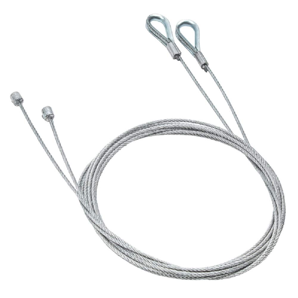 Cardale Silver Garage Door Pattern Cones, Cables & Roller Spindles (Cd Pro Pulley Cables)