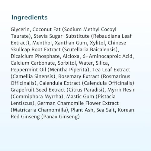 UNITEIN Gum Restore Toothpaste, Improves and protects damaged & bleeding gums, Breaks Down Plaque, Resists Tarter, Plant-based Formula, 99% Natural Ingredients, Free of Fluoride, Triclosan, Microbeads
