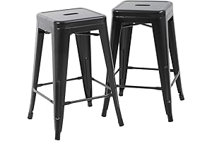 FDW Bar Stools Counter Stools Set of 2