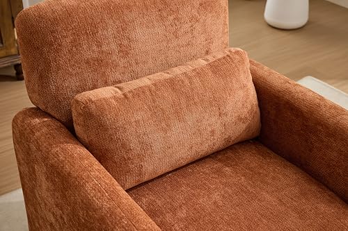 Sillón Plegable Textil Naranja miniatura 7