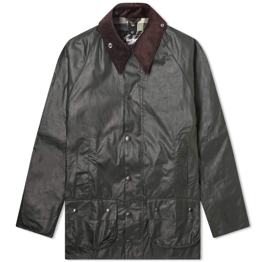 Men's Beaufort Wax Jacket (40, Sage)