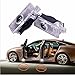 Cszlove LED Projection Logo Ghost Shadow Car Door Welcome Light DIY Step Light Symbol Sign Badge Works with Mercedes Benz 2001-2007 W203 - 1 Pair