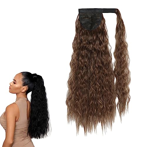 Hair Extensions Ponytail Dark Brown