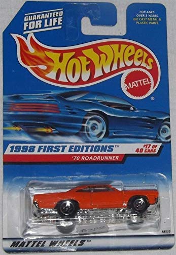 Hot Wheels - 1998 First Editions '70 Roadrunner miniatura 1