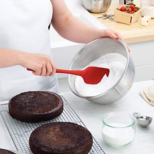 Image of Tovolo All Silicone Tool Set, Candy Apple - Set of 4 (81-21792)