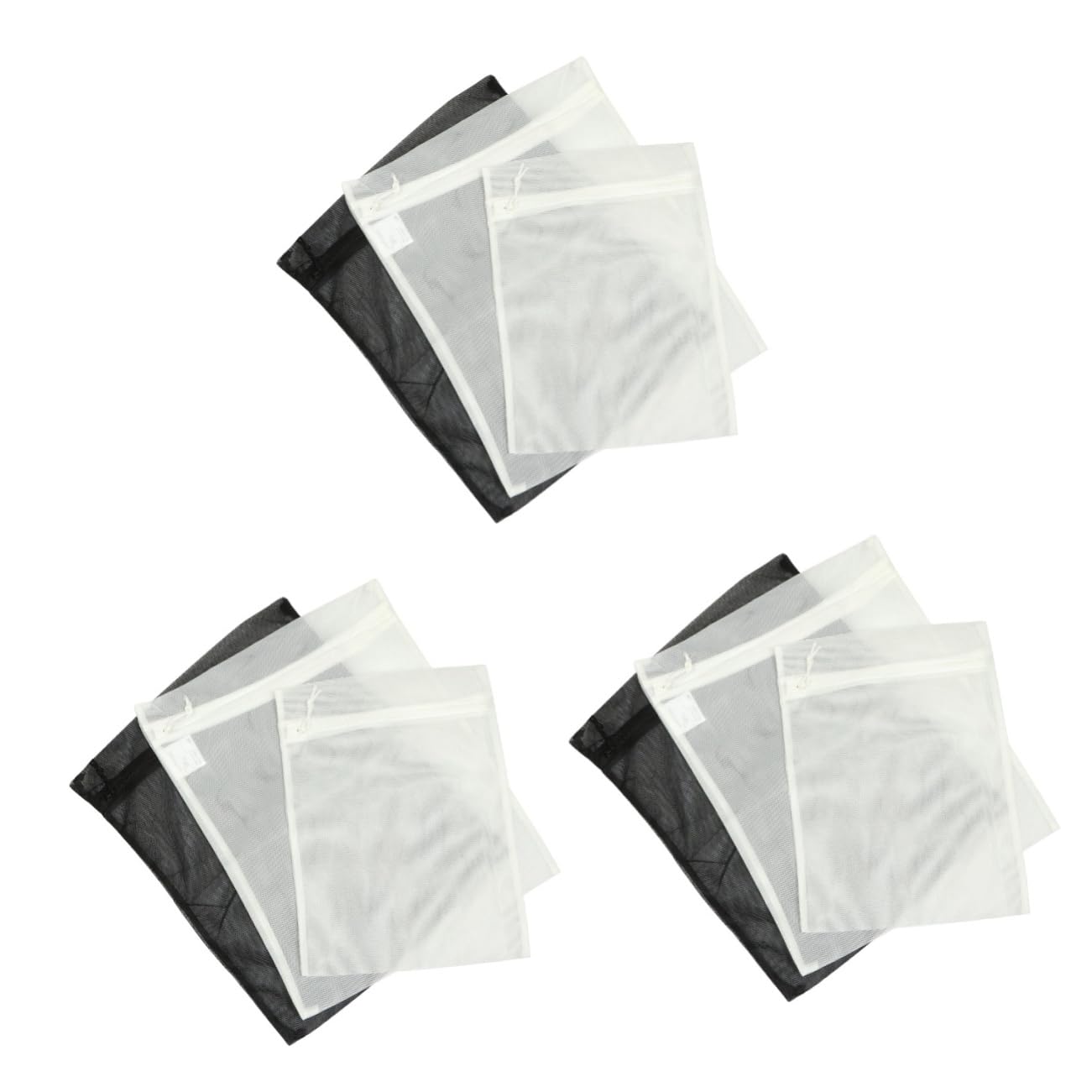 MAGICLULU 9stücke Teiliges Set Wäschenetze Für Empfindliche Kleidung Waschbeutel Für Unterwäsche Shirts Geeignet Für Waschmaschine Mit Reißverschluss Schützt Vor Verwicklungen Und