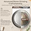 KOKHUB Tri-Ply Stainless Steel Frying Pans Set, 8"/9.5"/11" Vintage Cooking Pans with Lids, PFOA/PTFE/PFAS Free Skillet, Non-Toxic Induction Cookware, Dishwasher & Oven Safe, All Cooktops Compatible #1