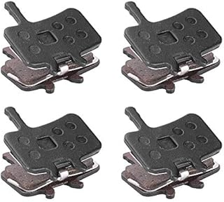 4 Pairs Bike Disc Brake Pads Resin Semi Metal Brake Parts for BB7, J3, J5, J7 Brake