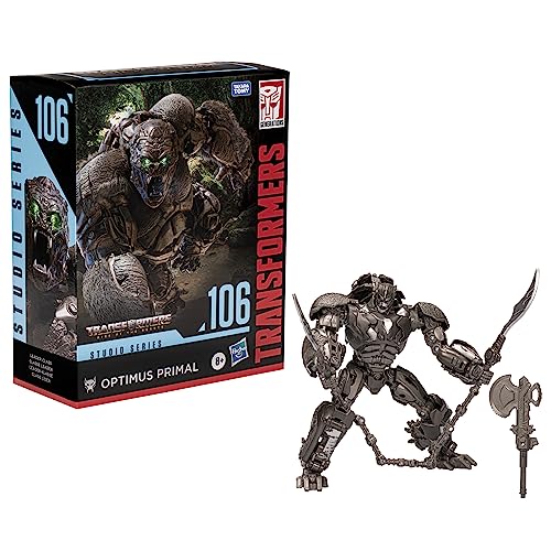 Transformers Studio Series Leader Boneco Transformers: Rise of the Beasts 106 Optimus Primal figura