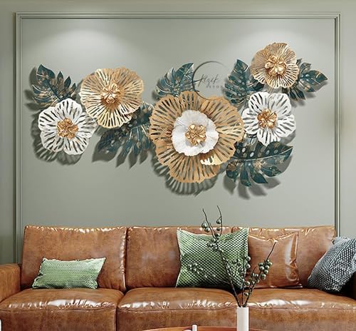 RIZIK STORE™ iron metal Abstract Figures handcrafted Wall Sculpture wall art multicolor for Home Decoration, Living room, drwaing room & Bedroom