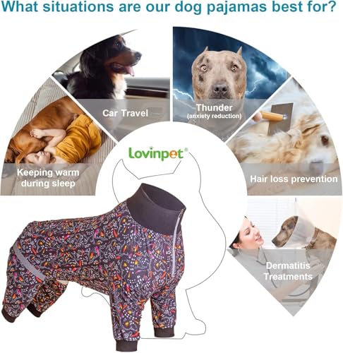 Pijama para perros grandes LovinPet, XXX-Large miniatura 4