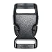 PARACORD PLANET Brand Contoured Side Release Black Buckle - Multiple Size and Quantity (5/8 Inch, 25 Pack)