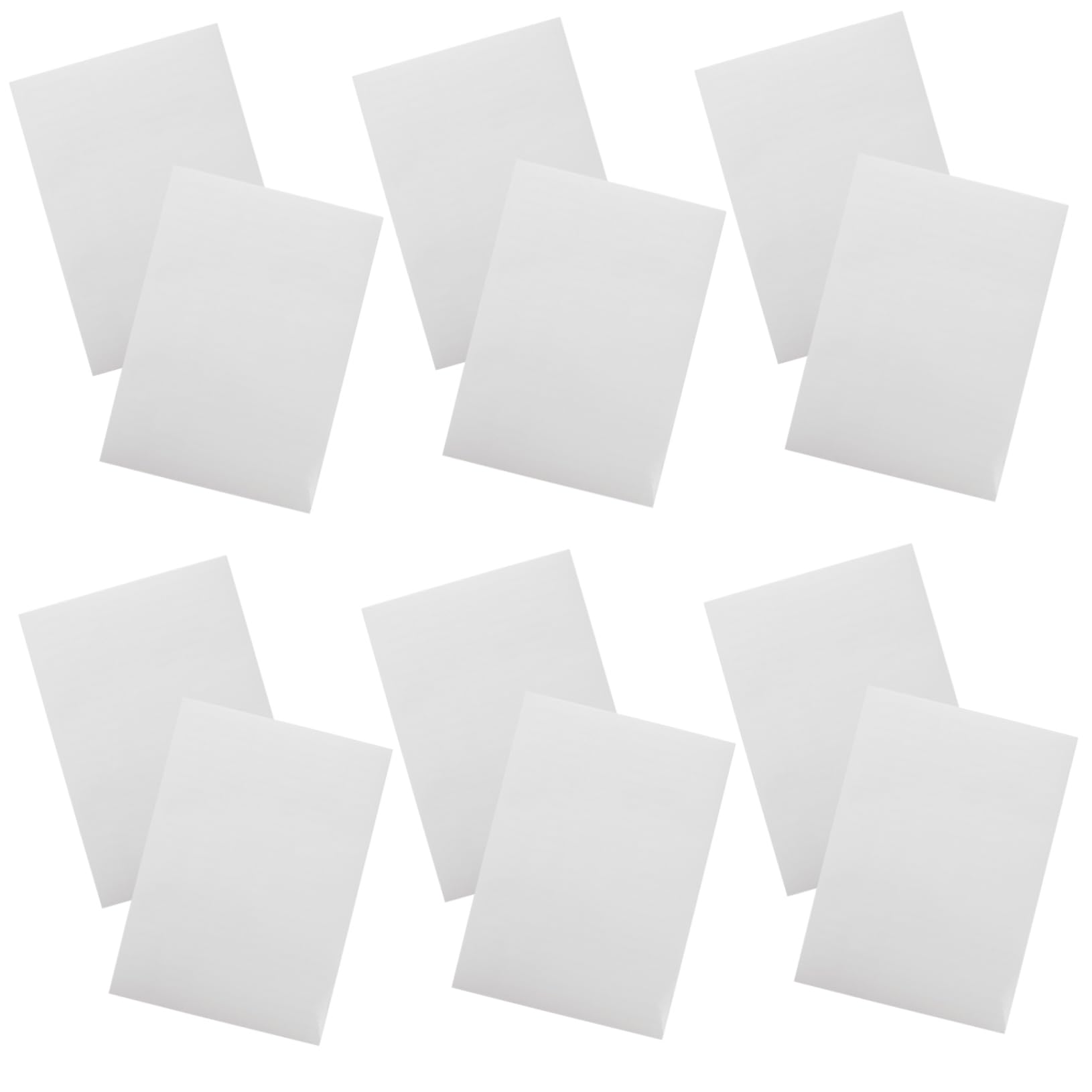 SHINEOFI 100feuilles Étiquettes Vierges Autocollantes Pour Imprimante Étiquettes Postales Vierges De Prix Autocollantes Petites Amovibles