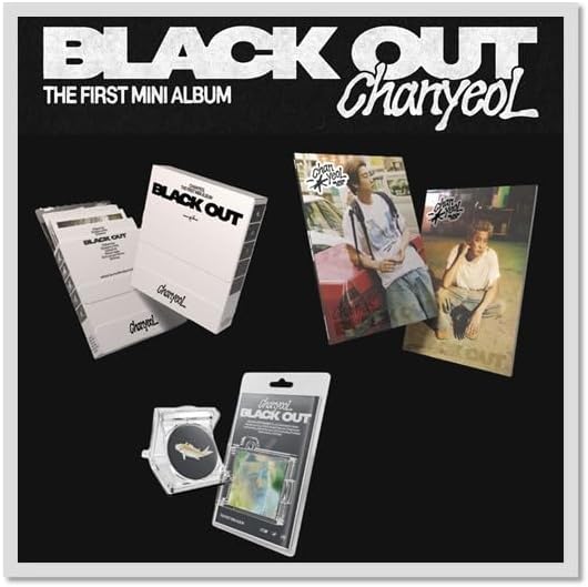 EXO ChanyeoL Black Out 1st Mini Album Special + Photobook 2 Ver + Smini Ver Set