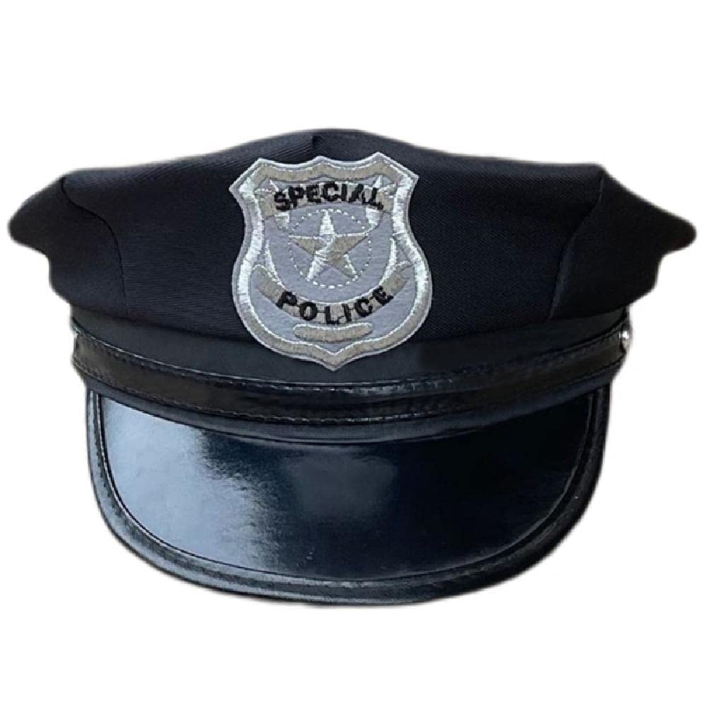 Amazon.co.jp: 警察の警官の帽子コスプレ 警官の帽子 警官の衣装帽子