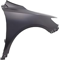 Vista 4 de Piezas de recambio delantero derecho lado pasajero guardabarros acero compatible con Toyota Corolla 2009 2010 2011 2012 2013 Base S LE XLE CE XRS L