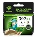 GREENSKY 302XL Rigenerato Cartucce d'inchiostro HP 302 XL 302 Sostituzione per HP Officejet 3831 5220 4657 5232 4650 5230 3834 Envy 4522 4520 4525 4527 DeskJet 2130 3630 3636 (1 Nero 1 Tricolore)