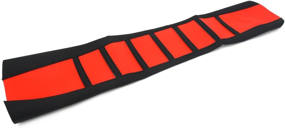 JFG RACING Red Universal Gripper Soft Seat Cover for All Bike Dirt Motorcycle : Automotive