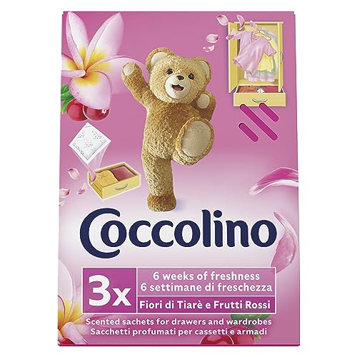 Coccolino Profuma Biancheria, 3 Sacchetti per Ogni...