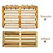 Vamotto Dual Foot Massager Roller, Wooden Foot Massager for Plantar Fasciitis Pain Relief Heal Spur Deep Tissue Acupressure Foot & Heel Massager