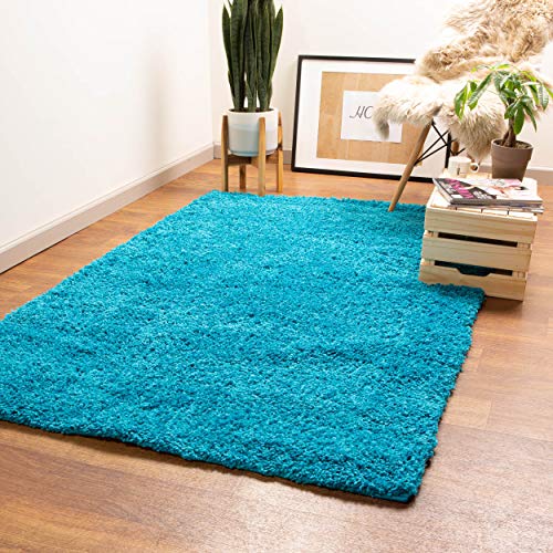 Super area rugs fluffy & soft fiber shag rug perfect for livi…