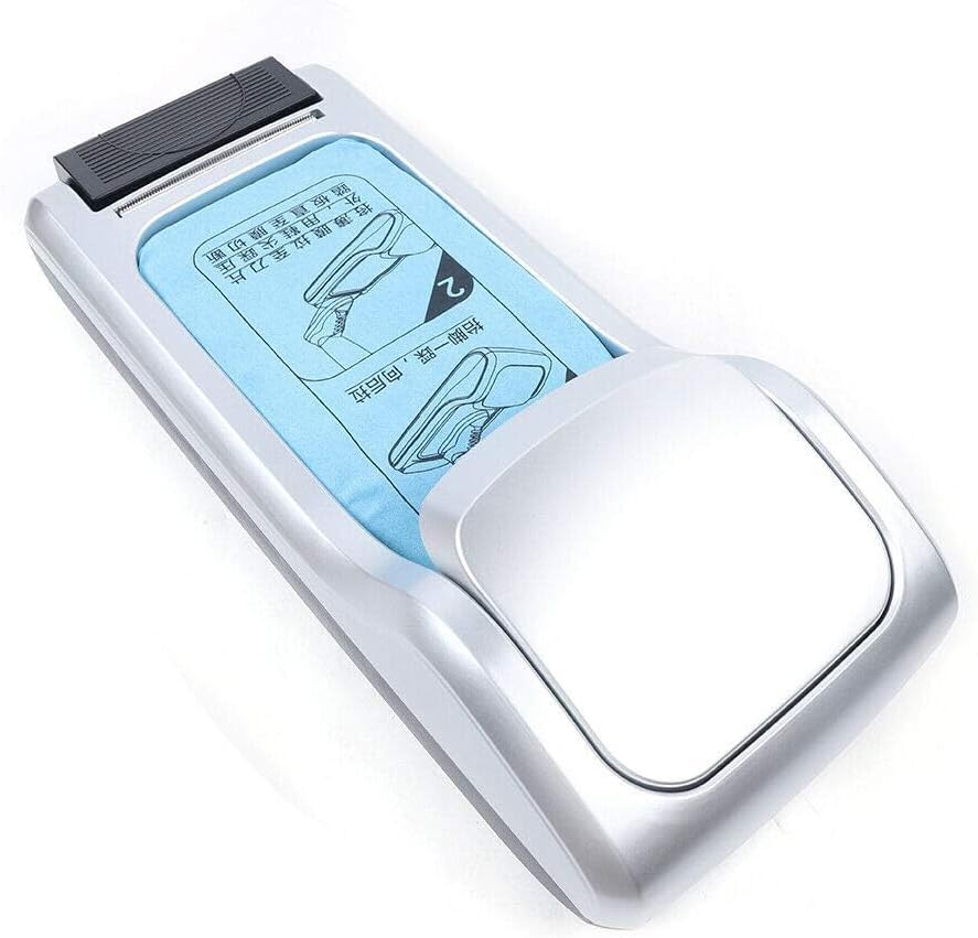 エコパッケージ！3ロール靴フィルム付き自動靴フィルムディスペンサー靴包装機靴カバー家庭、オフィス、スーパーマーケット、工場の床を保護ポータブルマシン 経年変化