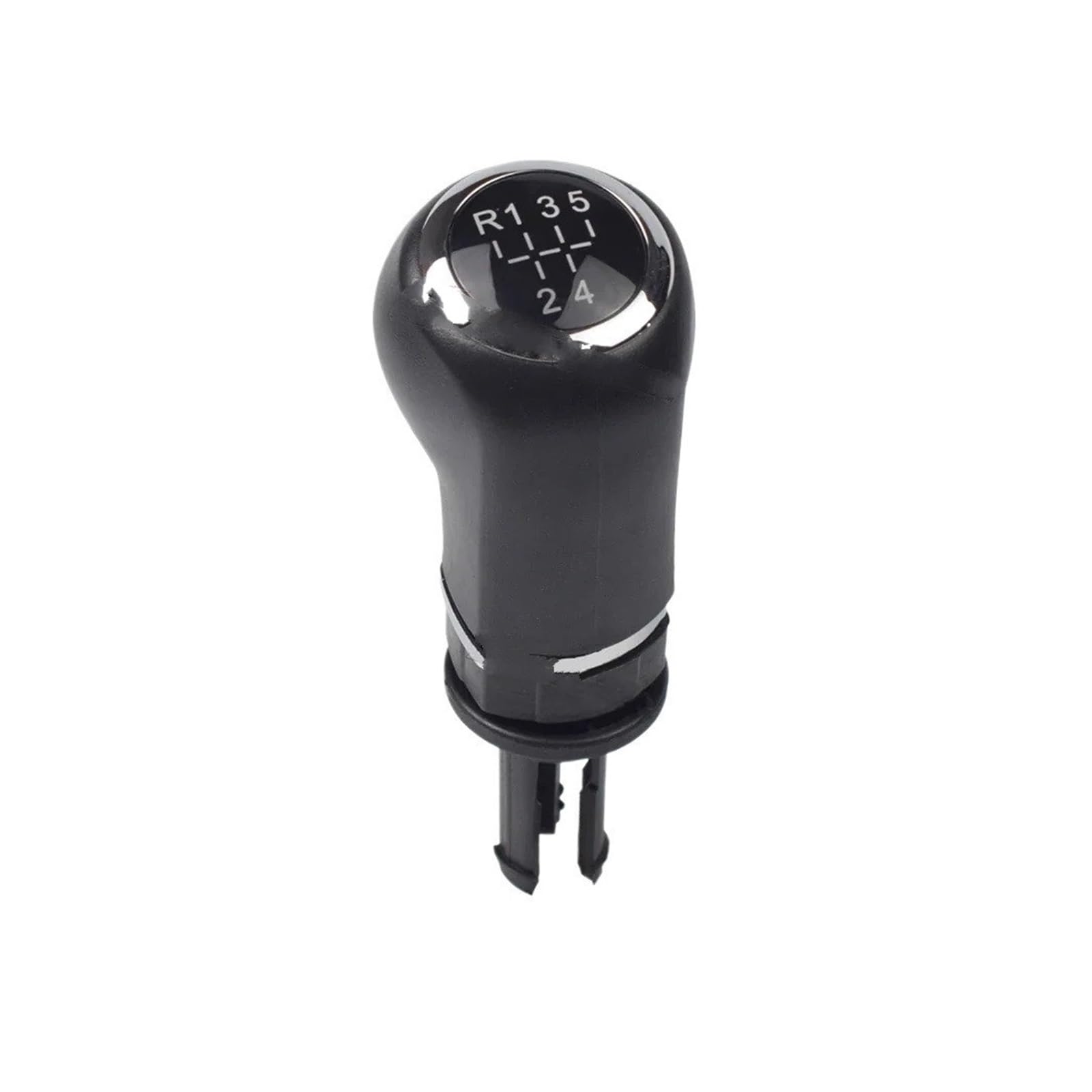 Grozzy Universal Shifter Handle Manual 5/6Speed Car Gear Shift Knob Stick Lever Handball with Leather Gaiter Boot Cover for OPEL for Vauxhall for Corsa(5Speed)