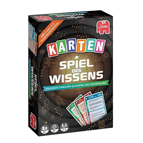 Jumbo 19949 Spiel des Wissens Neu Kartenspiel, Multicolour