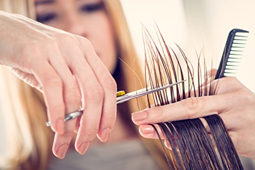 Professional Barber Scissor Hair Cutting Set - 6.5\" - 1 Straight Edge Hair Scissor, Shears, By ShearGuru (single) - Thumbnail 3