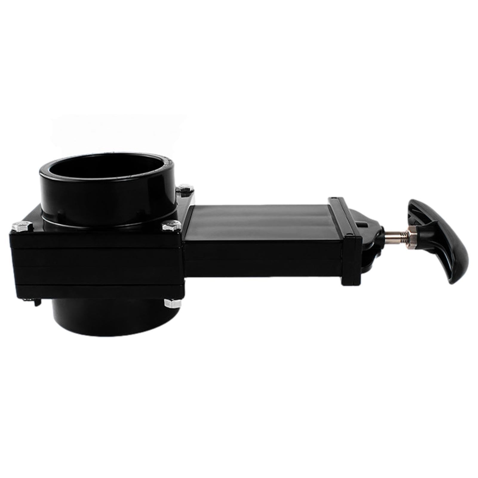 Vanne d'évacuation des eaux usées pour camping-car - 50 mm - Avec poignée - Vanne de vidange durable - Pièces de rechange pour camping-car, vanne de purge de déchets pour réservoirs d'eaux usées dans