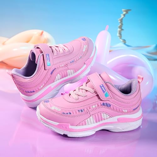 IWIHMIV Kids Tennis Shoes Toddler Boy Sneakers Girls Shoes Kids Tennis Non Slip Athletic Running Walking Lightweight Sneakers4