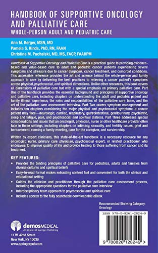 Handbook Of Supportive Oncology And Palliative Care: Whole-Person Adult And Pediatric Care #TOP1