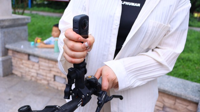 Motorcycle Stick Mount Pole Clamp For Insta360 X5 X4/GoPro/Pocket3