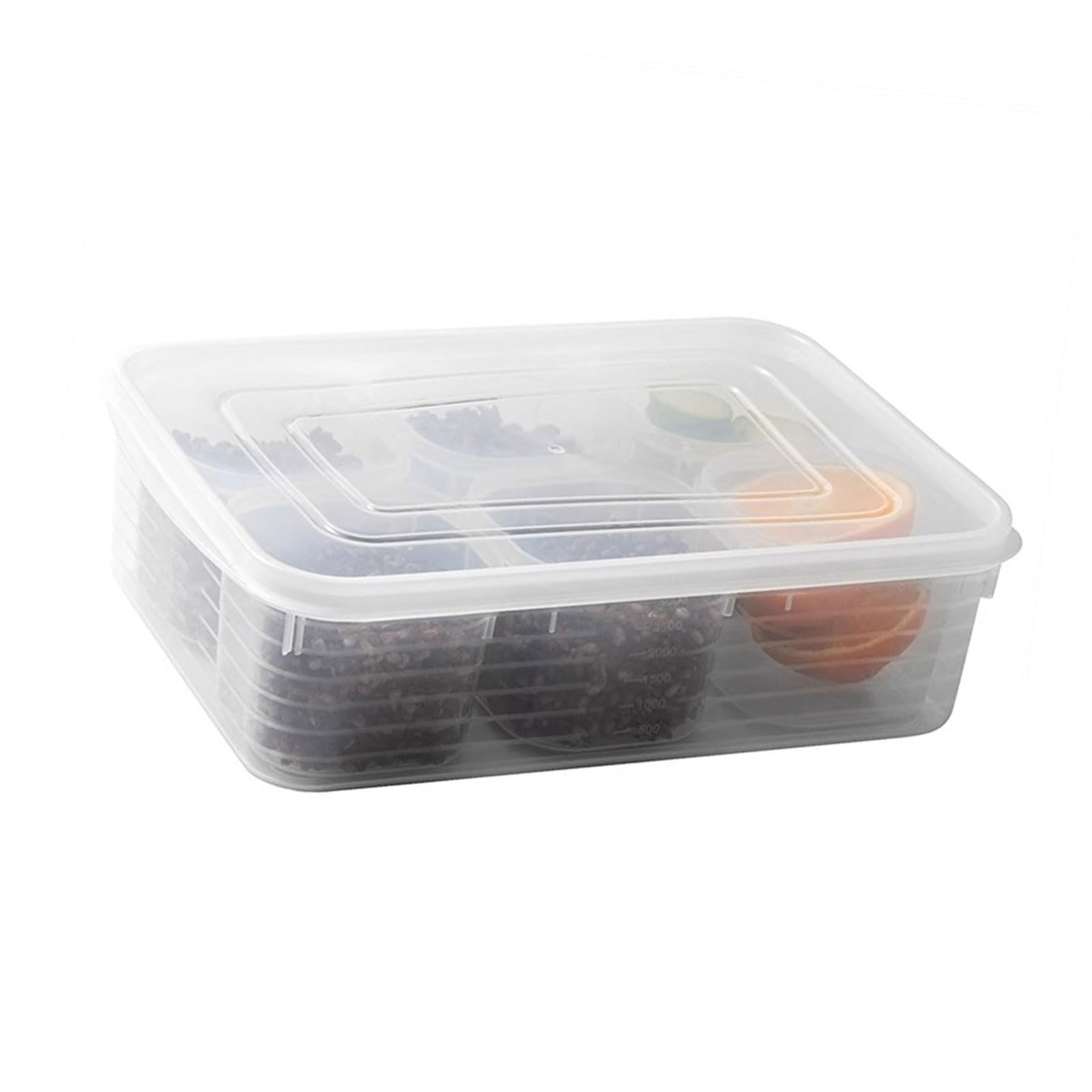 Xinsheinelry Multipurpose Food Portioning Boxes for Lunches and Picnics Safe Materials Suitable for Student and Fitness Enthusiasts Student Lunch Container