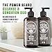 Viking Revolution Beard Wash & Conditioner Set w/Argan & Jojoba Oils – Softens, Smooths & Strengthens Beard Growth - Natural Peppermint and Eucalyptus Scent - Shampoo (17 oz)