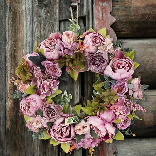 Decoración floral artificial para tapar imperfecciones de pared y puertas #1 3