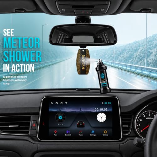 Image of Involve Combo Offer : Involve Element Pro Meteor Shower + Microfiber Cloth (Multicolor) car accessories| car air freshener |Car fresheners|Microfiber cloth for car