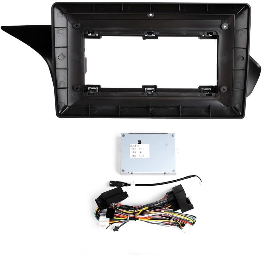 10.1" Car Stereo Navigation FM Radio Mounting Frame Bracket with Wiring Harness Compatible with Benz E Class 2011 2012 2013 2014 2015