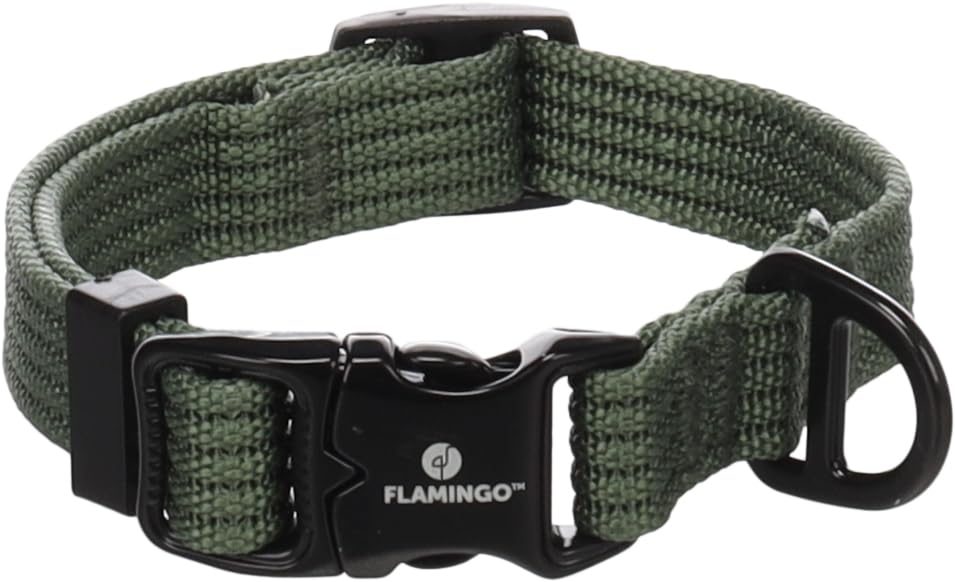 Dog Collar Cami Green XS 20-35cm 15mm