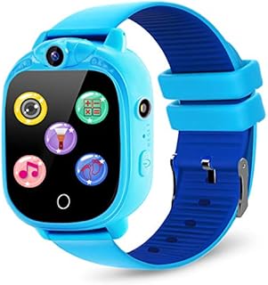 Prograce Kids Smart Watch with 90°Rotatable Camera Smartwatch Touch Screen Kids Watch Music