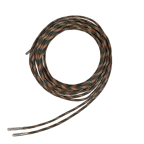 550 Paracord Boot Laces - 72 Inch Length, Mountain Camo, 72"