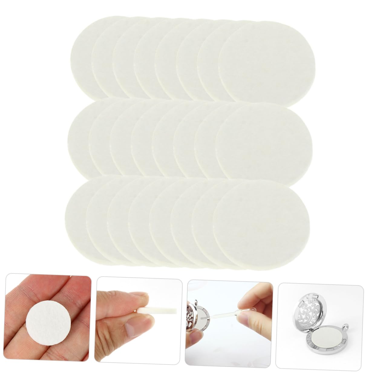 Alipis Collar Difusor 1000 Piezas Difusor De Almohadillas De De Aroma Almohadillas Colgantes De Aroma Collar De Aceite Almohadillas De Aceite