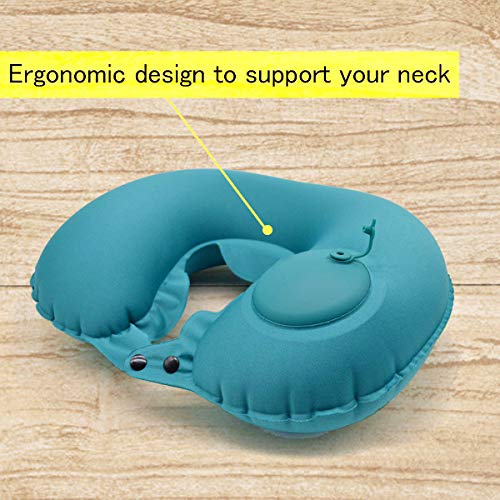 Divinext-Travel-Backpack-Neck-Pillow-Manual-Press-Automatic-Inflatable-U-Shaped-Pillow-1574-X-1102-Inch-Multi-Color