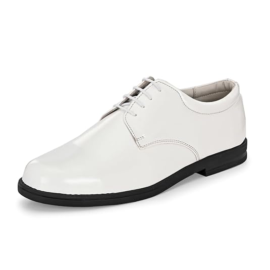 SeeandWear Naval Patent Uniform Shoes, Navy Coast Guard Shoes Lace