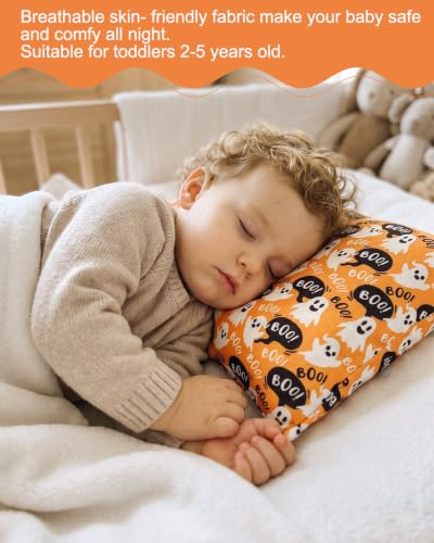Image of ALVABABY Toddler Pillowcases Halloween Fit 13 inchx 18 inch or 12 inchx16 inch Kids Pillow Cover 2TPE52A