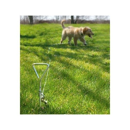 Dog Yard Tie Out Not Just for Dogs but Cats and Any Other Pet That Need Exercise and Fresh Air. This 14