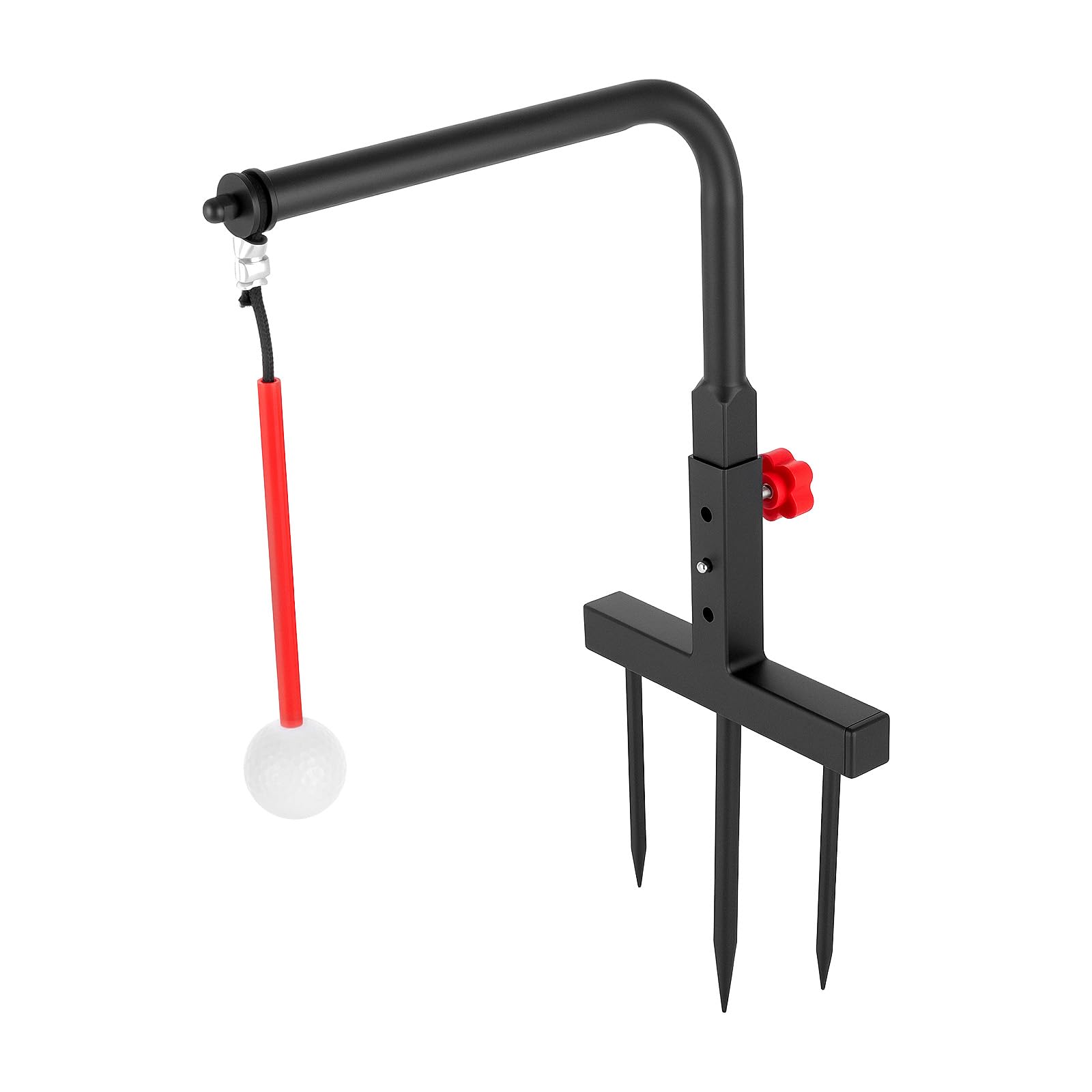 Golf Swing Trainer for Outdoor, Golf Swing Training Aid, Height Adjustable