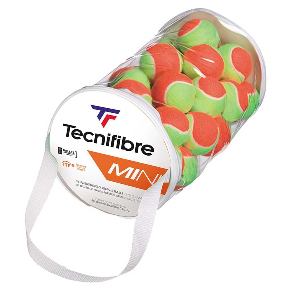 Tecnifibre Stage 2 Orange Tennis Balls (36 Balls)
