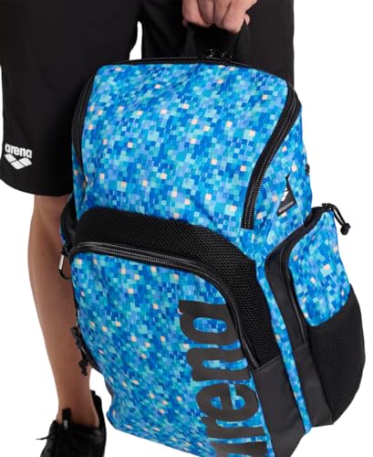 Image of Arena Spiky III Backpack 35 Unisex Travel Gym Rucksack for Men and Women, Training Gear Equipment Bag for Swimmers, 35 Liters
